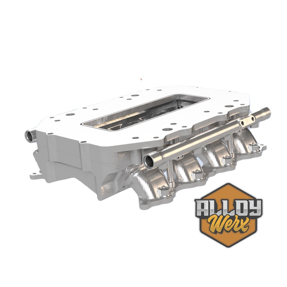 AlloyWerx LS3 / Square Port Billet Intake